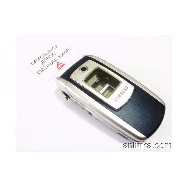 Samsung E700 Kapak Kasa Orjinal Housing Black