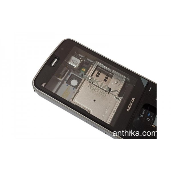 Nokia N96 Kapak Kasa Tuş Soket Buzzer Original Full Housing Black New