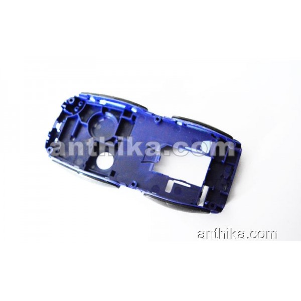 Nokia 3220 Kasa Yan Koruyucu Plastik High Quality Middle Cover Black Grip