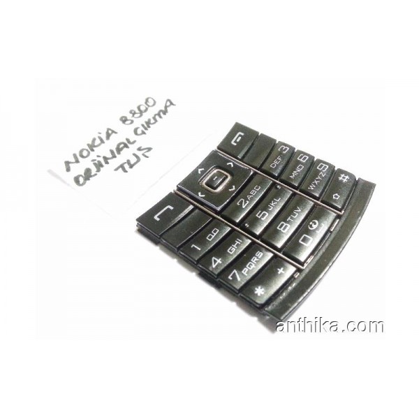 Nokia 8800 Tuş Orjinal Keypad Used
