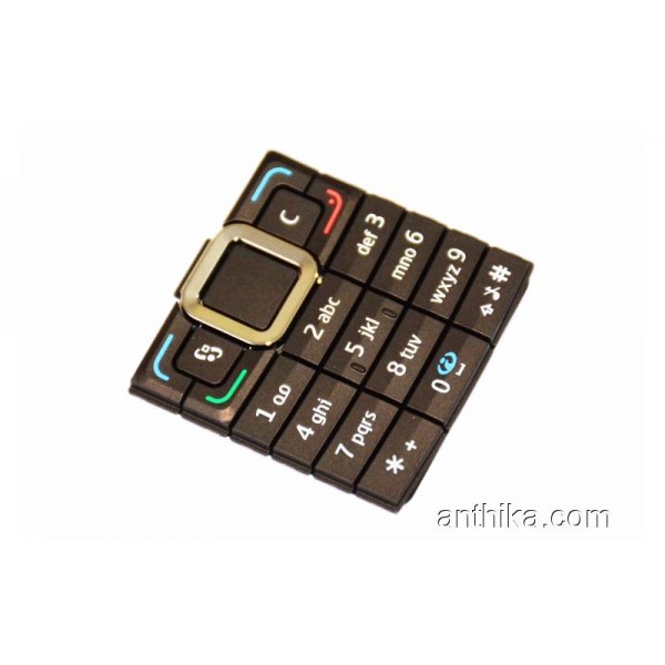 Nokia E90 Tuş Orjinal Kalitesinde Keypad Brown Ne...
