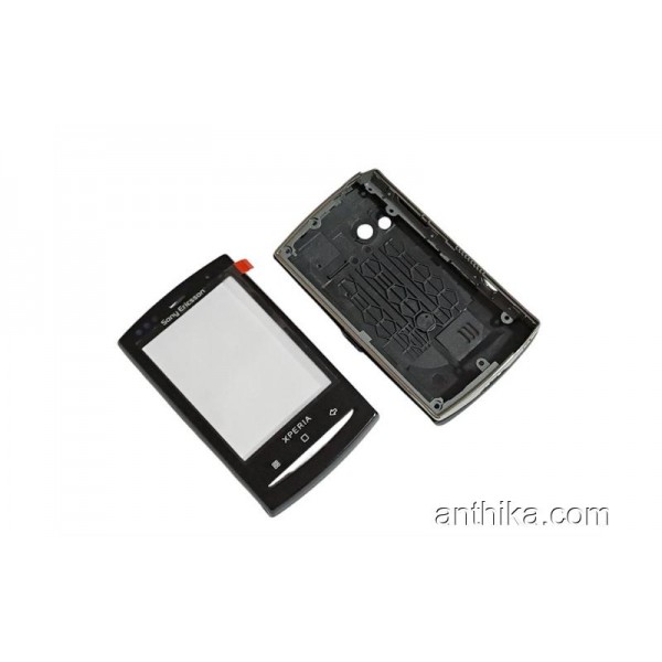 Sony Xperia X10 Mini U20 U20i Kapak Tuş Original Front-Battery Cover Black