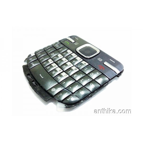 Nokia C3 C3-03 Tuş Orjinal Keypad Black