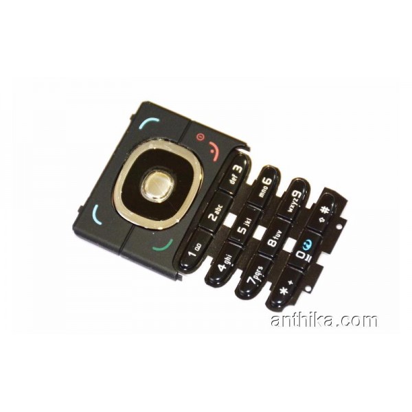 Nokia 6060 Tuş Orjinal Kalitesinde Keypad Black N...