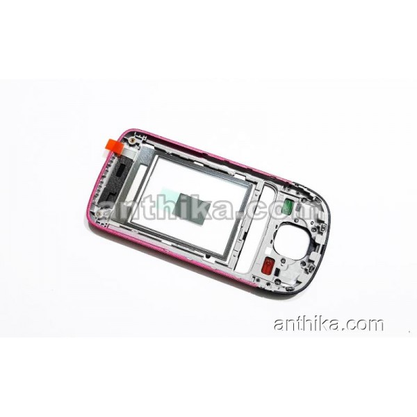 Nokia C2-05 Kapak Original Front Cover Red New