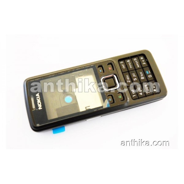Nokia 6300 Kapak Kasa Tuş High Quality Full Housing Black New