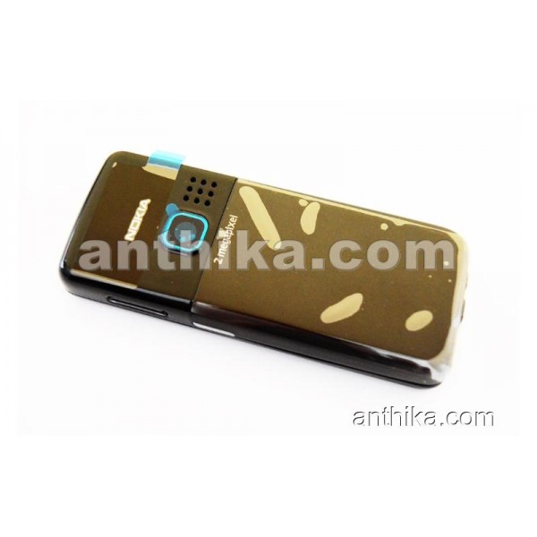 Nokia 6300 Kapak Kasa Tuş High Quality Full Housing Black New