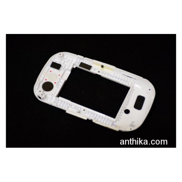 Samsung GT-S3650 Orta Kasa Orjinal Assy Case Lower White GH98-13889A