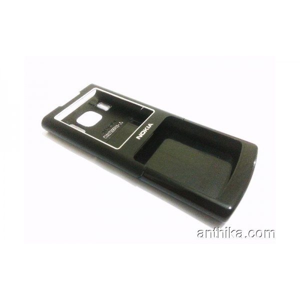 Nokia 6500 Classic Kapak Takım Orjinal Cover Blac...