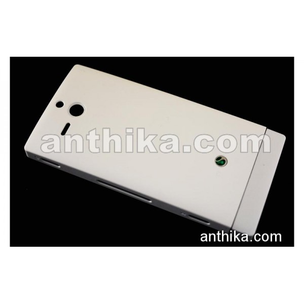 Sony Xperia U ST25i Kapak Kasa Original Full Housing White New