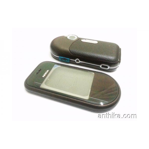 Nokia 7373 Kapak Kasa Tuş Orjinal Kalitesinde Full Housing Brown