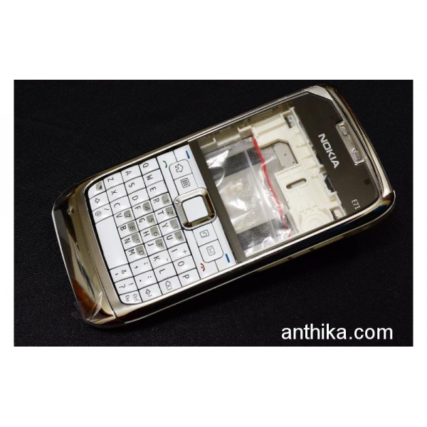 Nokia E71 Kapak Kasa Tuş Orjinal Kalitesinde Full...