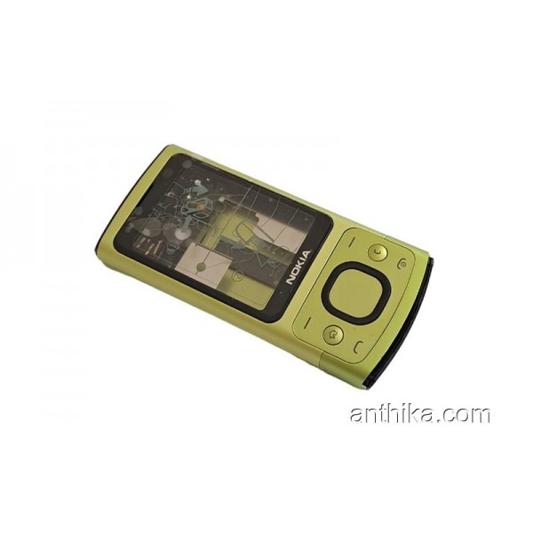 Nokia 6700 Slide Kapak Kasa Tuş Yeşil