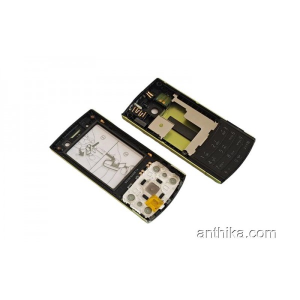 Nokia 6700 Slide Kapak Kasa Tuş Yeşil