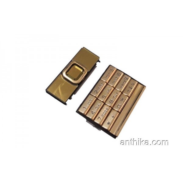 Nokia 8800 Arte Gold Tuş High Quality Keypad New