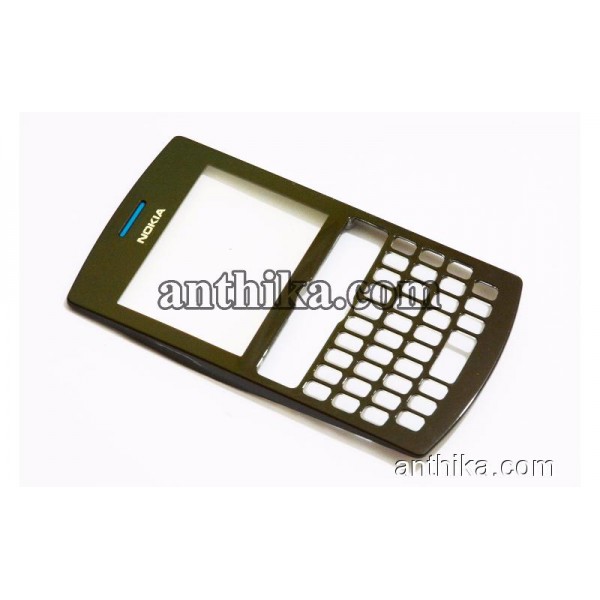 Nokia Asha 205 Kapak Orjinal Front Cover Black Use...