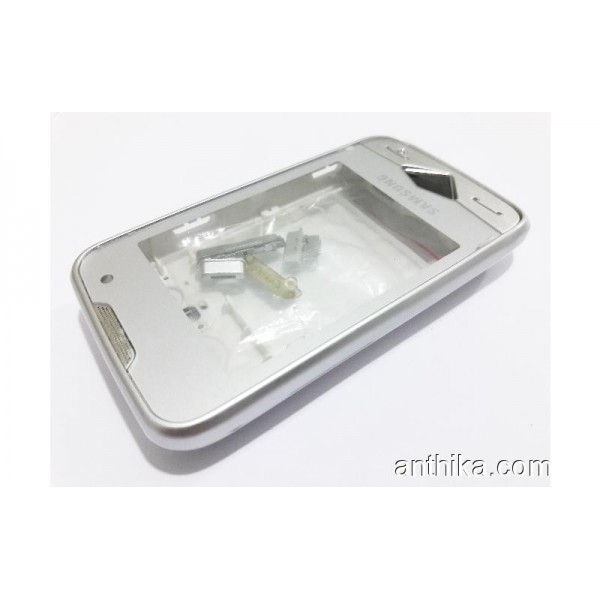 Samsung S5600v Blade Kapak Tuş Kasa Full Housing White
