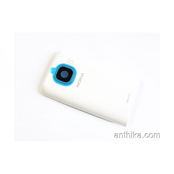 Nokia Asha 311 Kapak Original Battery Cover White ...