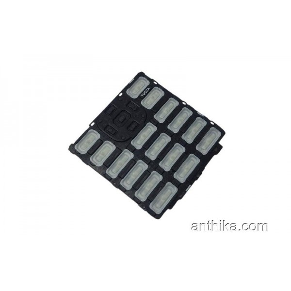 Samsung B360 Tuş High Quality Keypad Silver New