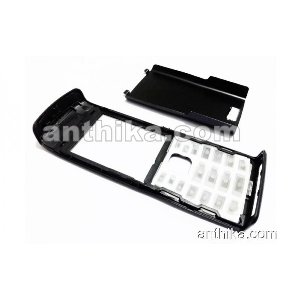 Nokia E50 Kapak Tuş Orjinal Kalitesinde Xpress On Cover Black
