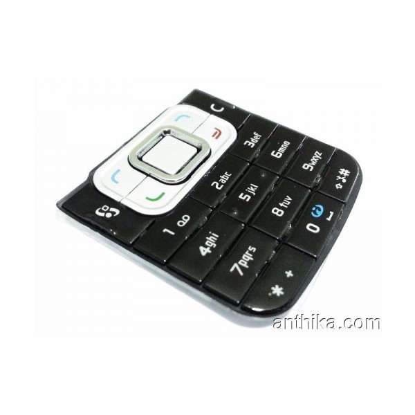 Nokia 6120 Classic Tuş High Quality Keypad Black ...