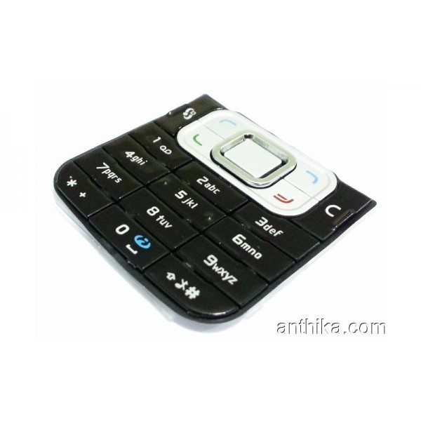 Nokia 6120 Classic Tuş High Quality Keypad Black New