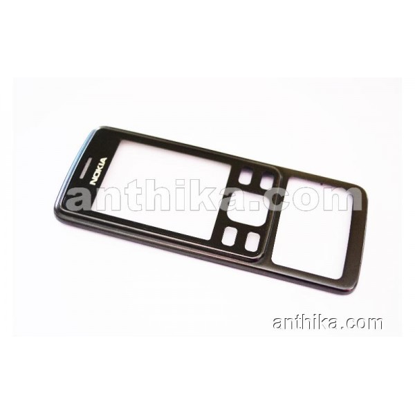 Nokia 6300 Kapak Original Front Cover Black Used