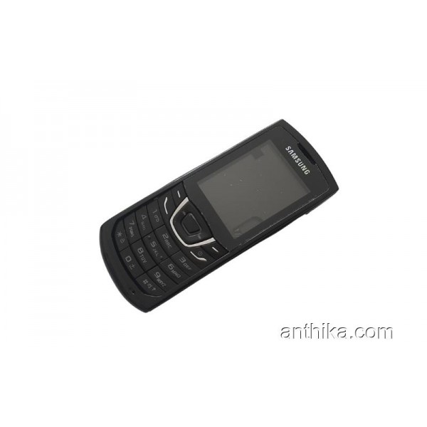 Samsung C3200 Kapak Kasa Tuş High Quality Full Housing Black