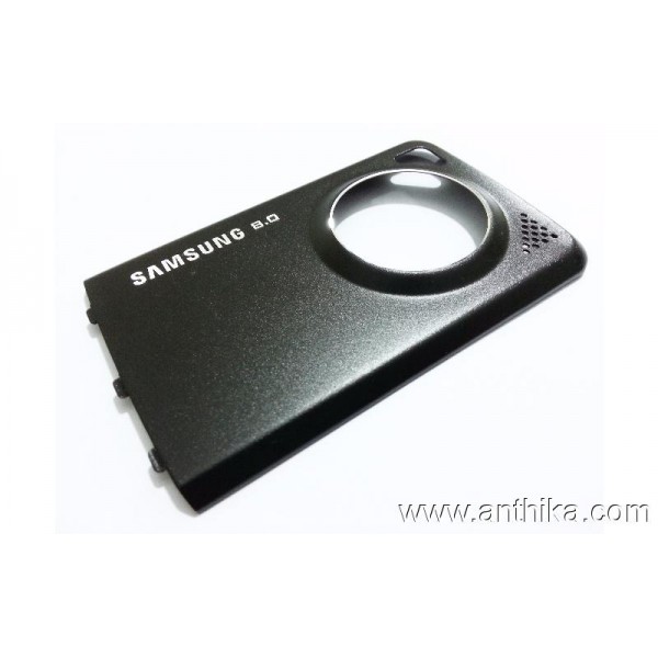 Samsung Pixon M8800 Orjinal Arka Batarya Kapak Black