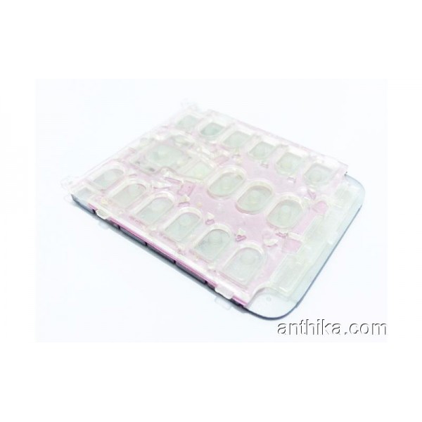 Nokia 3500 Classic Tuş Orjinal Keypad Black Pink
