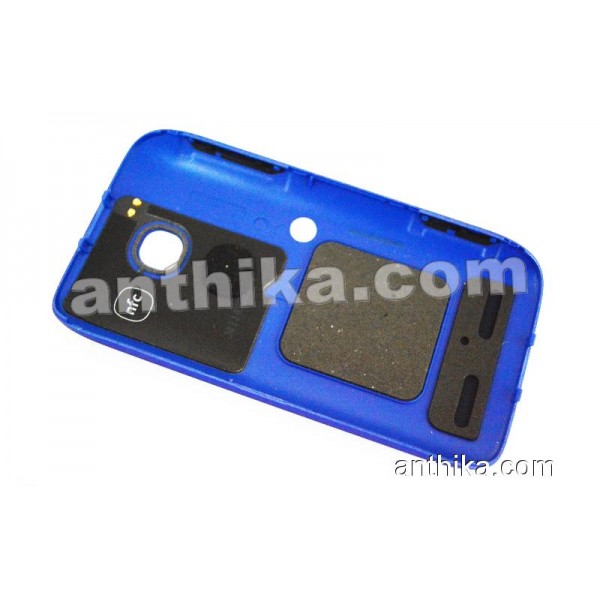 Nokia 603 Kapak Original Battery Cover Blue New