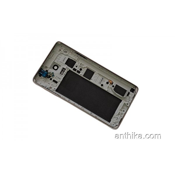 Samsung Galaxy Note 4 N910 N910F Kapak Kasa Original Housing Gold