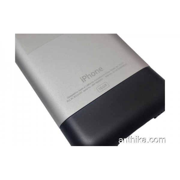 Apple iphone 2G Kapak Kasa Apple iphone 16GB Back Cover Silver A1203