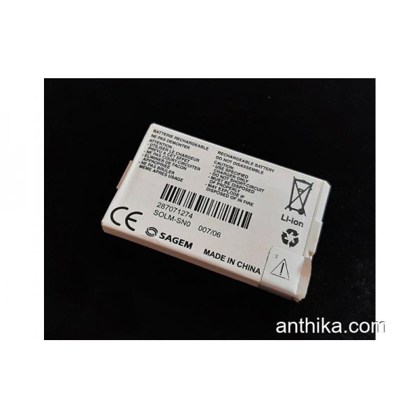 Sagem My101x Batarya Pil Original Battery 28707127...