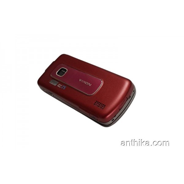 Nokia 6210 Navigator Kapak Kasa Tuş Full Housing Red New