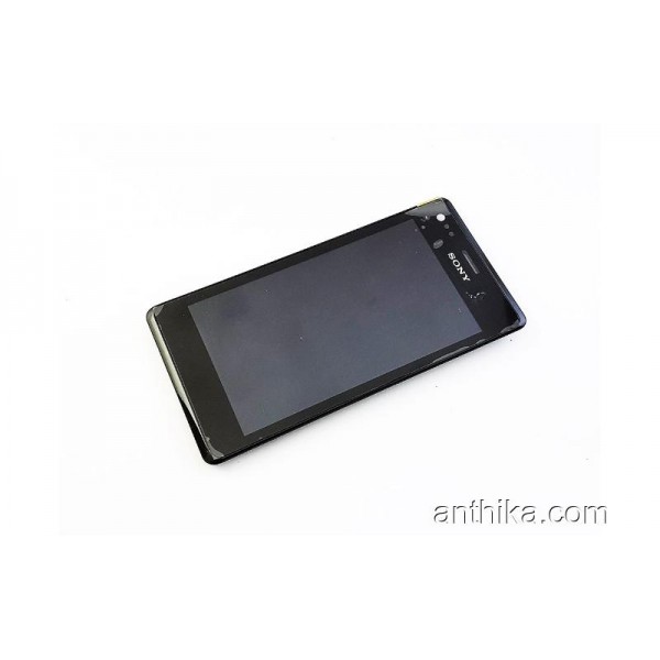 Sony Xperia M C1905 C1904 C2005 Ekran Dokunmatik Panel Çıtalı Siyah