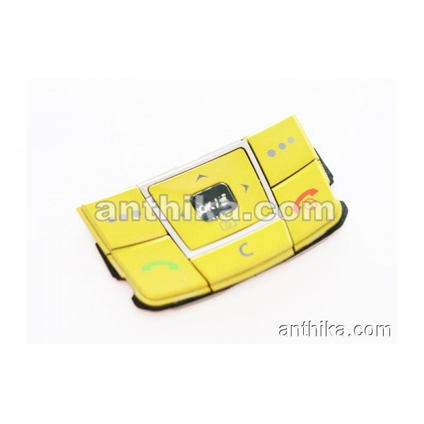 Samsung E250 Tuş Original Menu Keypad Green New C...