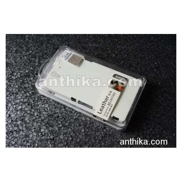 Sony Xperia Z Kapak High Quality Back Cover White ...