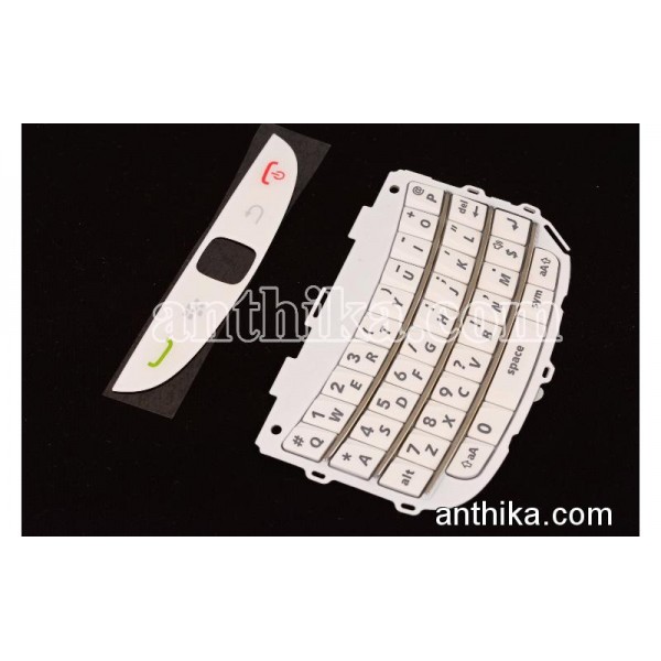Blackberry 9800 Torch Tuş Original Keypad White N...