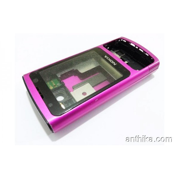 Nokia 6700 Slide Orjinal Kasa Kapak Pink-1