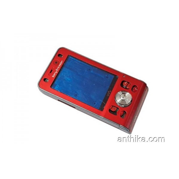 Sony Ericsson w910 w910i Kapak Kasa Tuş Kırmız�...