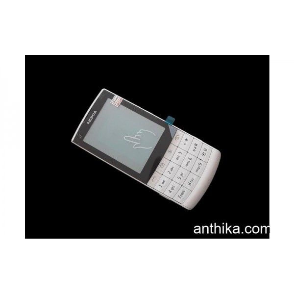 Nokia X3-02 Kapak Kasa Tuş Dokunmatik Sim Flex Original Full Housing