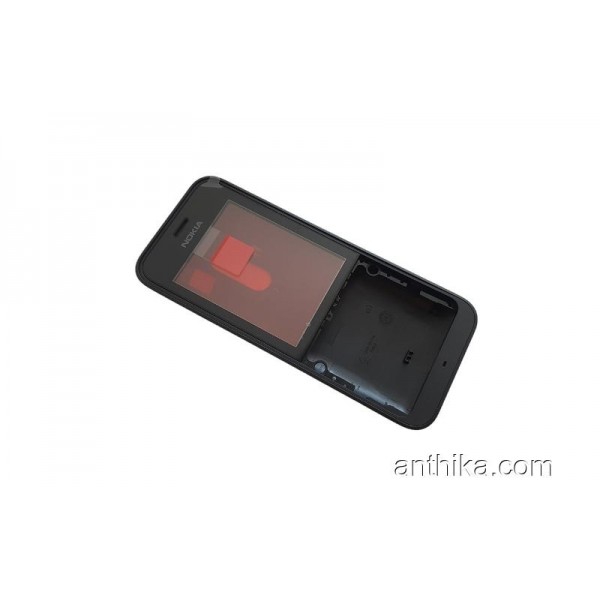 Nokia 220 Kapak Set Original Xpress on Cover Black...