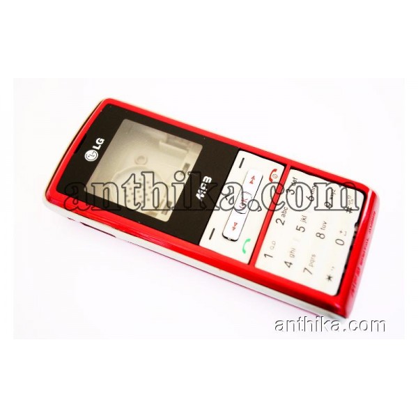 LG KP110 Kapak Kasa Tuş Original Full Housing Red...