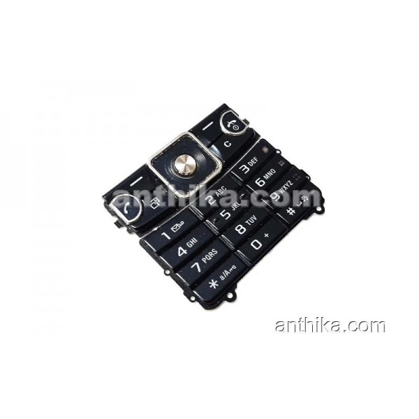 Sony Ericsson C510 Tuş Original Keypad Black Used