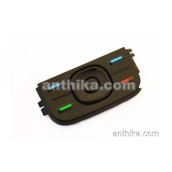Nokia 5300 Tuş Original Functional Keymat Black N...