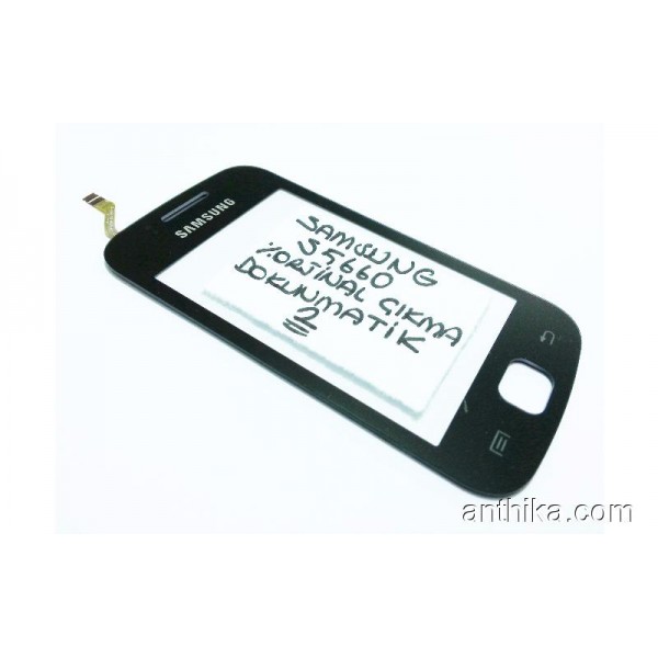 Samsung S5660 Orjinal Dokunmatik Digitizer Touchscreen Black-2