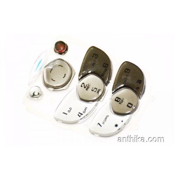 Nokia 2300 Tuş Orjinal Kalitesinde Keypad Black N...