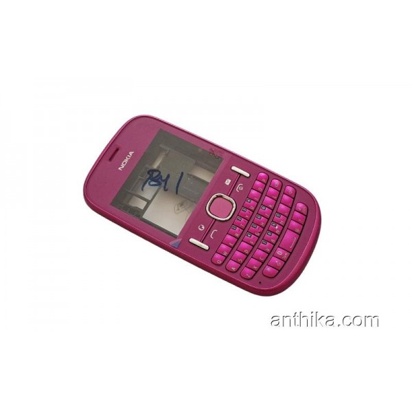 Nokia Asha 200 Kapak Kasa Tuş Original Full Housi...