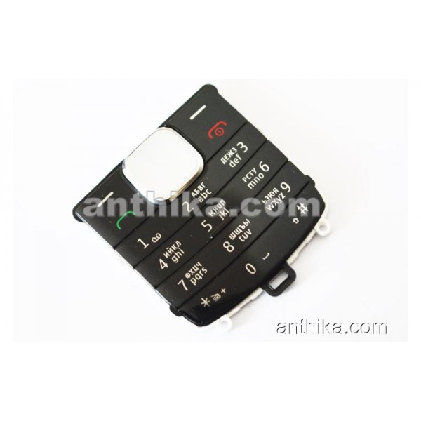 Nokia 1800 Tuş Original Keypad Black Russian New